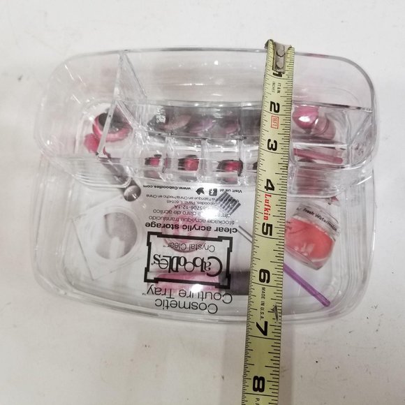 Caboodles Clear Acrylic Cosmetic Couture Nail Tray - Picture 9 of 11